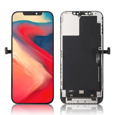 China Broken Fix Phone Screen Factory Supplier Cell Phone Part Assembly Fits Original LCD Screen Display For Iphone 12 for sale