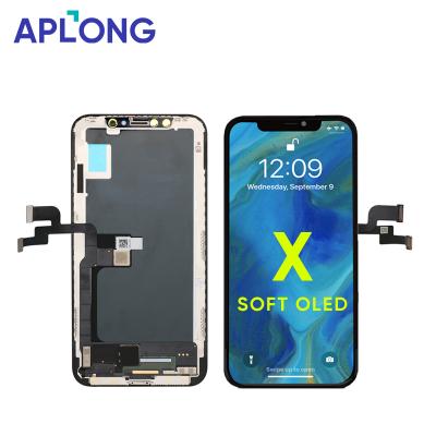 China Hot Selling Fix Phone Broken Screen Impact Resistance Waterproof LCD Screen Mobile Touch Display Mobile Original For Iphone X for sale