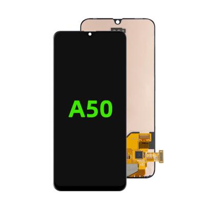 China Fix Broken Phone Screen Mobile Phone LCD For Samsung Galaxy A50 Assembly Digitizer Touch Screen For Samsung A50 LCD for sale