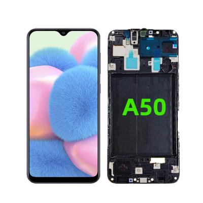 China New Fix Phone Broken Screen Repair Parts For Samsung Galaxy A50 Original Full Screen Display Replacement for sale