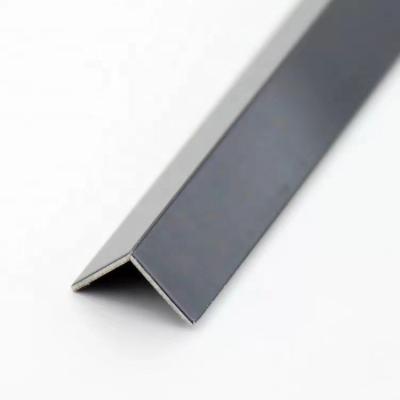 China Chemical 304 Stainless Steel V-Shaped Tile Decorative Strip  Wall Panel Tile  Trim for sale