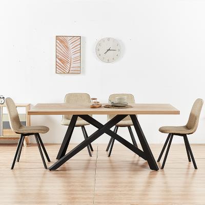 China Fashion Design Home Furniture Dining Table Set Nordic Hot Selling Customized Kitchen Table for sale