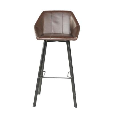 China Vintage comfortable bar stool restaurant style fashion bar stool counter height industrial bar stools for sale