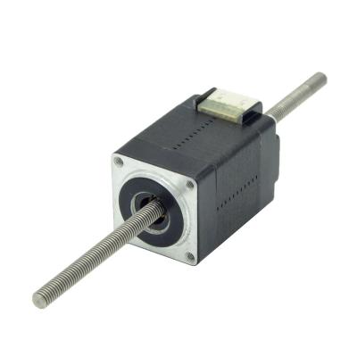 China NEMA 8 non-captive stepper motor with T3.5 100mm lead screw for medical application 20HS30-100T52 for sale