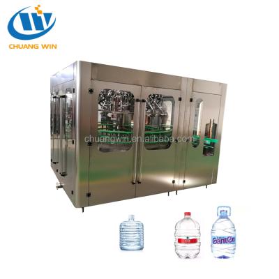 China High efficiency beverage 20 liter bisleri jar water bottle filling machine manufacturers for sale