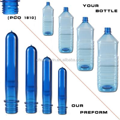 China PE PET Bottle Preform For Beverage for sale