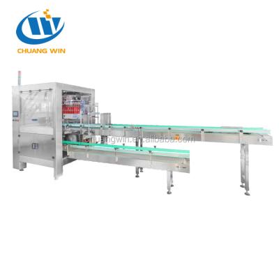 China Automatic Beverage Carton Machine Bottle Case Transfer Packer for sale