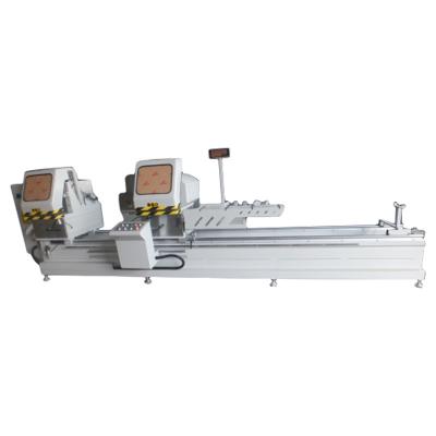 China Aluminum Window Making Machine LJZ2--450X3700 Digital Display Dual Miter Cutting Saw Aluminum Machine Factory for sale