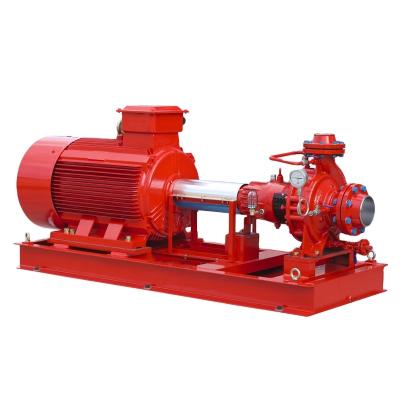 China Fire Suppression 750gpm @ UL 90psi Listed FM Approved Single Stage End Suction Pump For Fire Fighting Use for sale