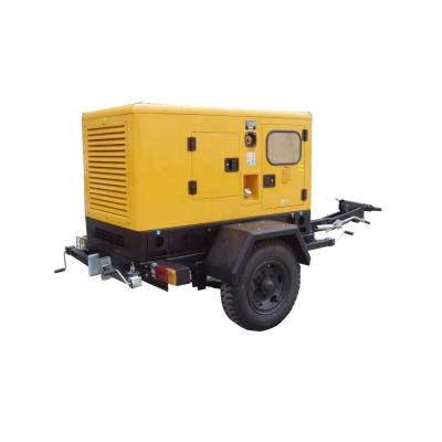 China Silent Type Diesel Generator With Trailer (50HZ 19KVA/15KW) 6.5L for sale