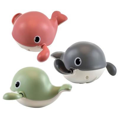 China Cogs Wetting Toy Infant Bathtime Chain Cogs Toys Cogs Toys for Kids Floating Animal Whale Bath Toy Water Play for sale