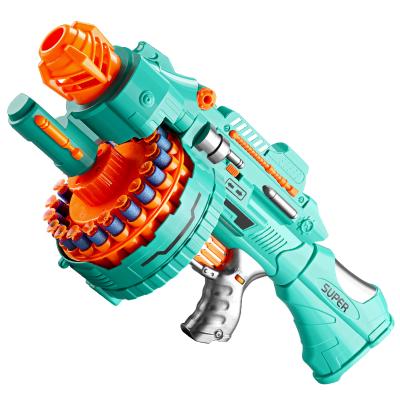 China Toy Soft Bullet Gun With Electronic 40 Series Soft Electric EVA Shooting Game Air Guns Soft Bullets Blasting Toy For Kids Throw for sale