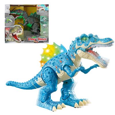 China ABS and Picosecond Electric Dinosaur Motion Model Simulation Spinosaurus With Walking Sound and Light Dinosaur Toys for sale