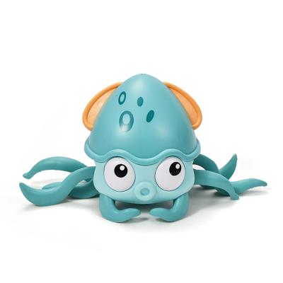 China Octopus Toy Plastic Bathroom Toys Facilitate Bath Cogs Cogs Water&Land Octopus Animal Waterproof Amphibian Bath Toy for sale