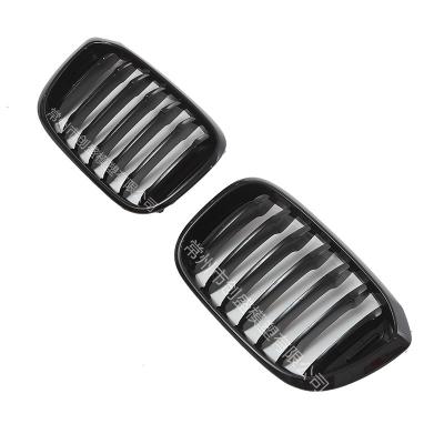 China ABS For BMW G02 2019 - For BMW X4 X-Series Single Line Front Kidney Grille Gloss Black for sale