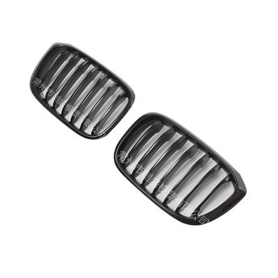 China ABS For BMW G01 G08 2019 - For BMW X3 X-series Single Line Front Kidney Grille Gloss Black for sale