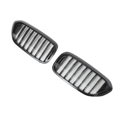 China ABS For BMW G30 G38 Facelift 5-Serie Single Line 2018-2020 Black Front Kidney Grille Grill Gloss for sale