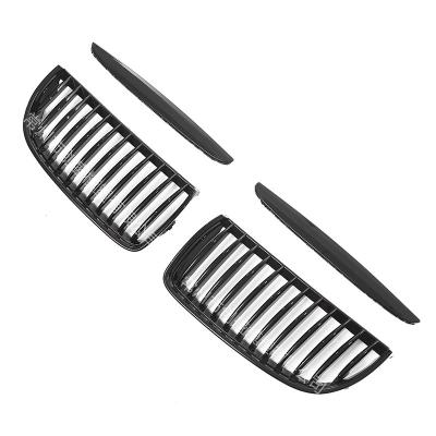 China ABS For BMW E90 E91 Facelift 3-Serie Single Line 2005-2007 Black Front Kidney Grille Grill Gloss for sale