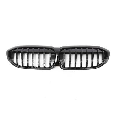 China ABS For BMW G20 G28 2020 - Facelift 3-Serie Black Single Line Front Kidney Grille Grill Gloss for sale