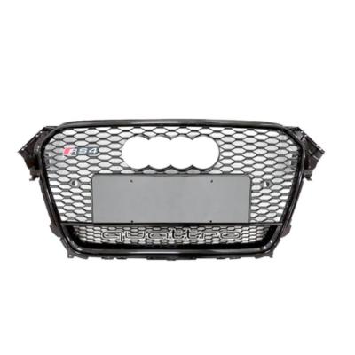 China Sport Approval For RS4 Style Front Sport Mesh Honeycomb Grill Grille Chrome Black For Audi A4/S4 B8.5 2013-2016 Chrome for sale