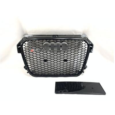 China Sports Approval Honeycomb Grill Suitable For Audi A1 Upgrade RS1 Body Kit Front Bumper Grill Modification 2013-2015 for sale