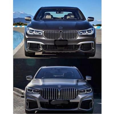 China Approval Sports Bodykit for BMW 7 series old G11 G12 change to new G11 G12 LCI laser style old vs new old style upgrade new style for sale