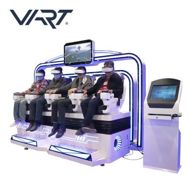 China Shopping Mall Low Investment Economic High Profit Virtual Reality Business VR Game Machine 9D VR 4 Seat for sale