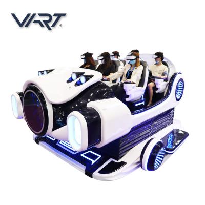 China Newest Face Air Vart 9D VR 360 Vision 6 Seats Virtual Reality 9D VR Cinema With VR Video Game for sale