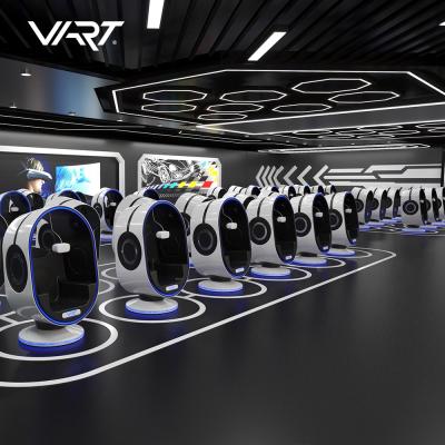 China VART Bachelor VR Cinema VR Egg Capsule VR Shooting Simulator For Airport L100*W100*H140CM for sale