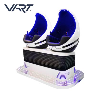 China Leg Tickling 2021 Win Silver Project 2 Seats 9D VR Simulator Virtual Reality Chai VR Cinema 9D for sale