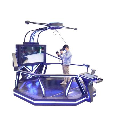 China L3060*W3000*H2700mm VART VR Maker Amusement Large POS Platform Machine 9D VR Games Simulator for sale