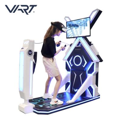 China Amusement Park Equipment POS Platform 9D VR Game Machine Virtual Reality Gym L210*W120*H210CM for sale