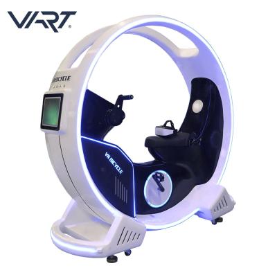 China Indoor Steel Frame VART VR Machine Amusement Park Sport Machines VR Virtual Reality Bike Ride for sale