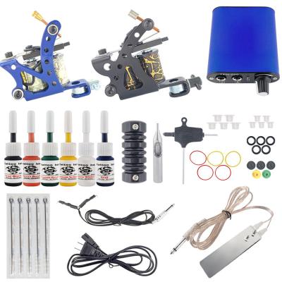 China 2021new tattoo workshops arrive tattoo kits machine gun for tattoo artist tattoo kit professional for sale