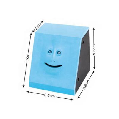 China Hot Selling Cute Amazon Face Shaped Money Saving Box Eating Piggy Bank for sale