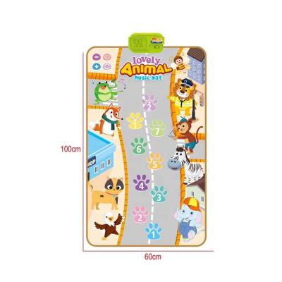 China Best Selling Animal Non-Toxic Baby Toys Play Mat Lovely Electric Musical Toys For Baby for sale