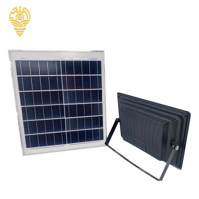 China Garden High Power Polysilicon Waterproof 50w 100w 200w 300w Solar Lightweight Ip67 Aluminum Remote Control Basketball Court Led Flood Light for sale