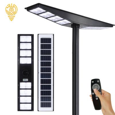 China ABS Ip66 remote all road warranty outdoor support waterproof all in one street light 1000w led solar street light for sale