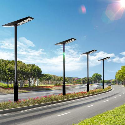 China 1000watt Road Smd2835 Ip66 Lamp Remote Control Waterproof Outdoor ABS All In One Solar Street Light for sale