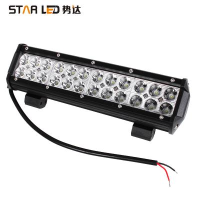 China auto lighting 12 inch 72 watt 24v led work light for car 12 volt led offroad led light bar 305*80*63mm (12 inch) for sale