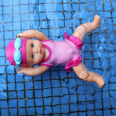 China Educational baby swimming baby - waterproof intelligent electric joint movable dolls infant education baby doll - swimming doll for sale