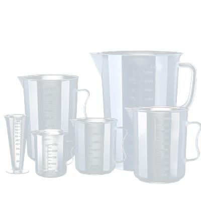 China Amazon Viable Hot Sale 50ml 100ml 150ml 1000ml in 5000ml kitchen or lab measuring cup for sale