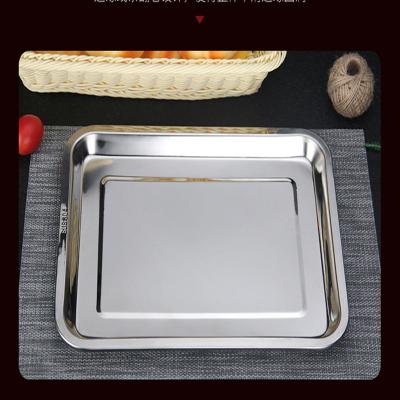 China Modern newcomers simple luxury metal rose gold hotel stainless steel decorative mirror serving tray for sale