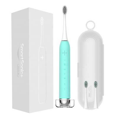 China Cheapest Household Gum Health Cordless Filling Electric Toothbrush with 2 Replacement Heads for sale