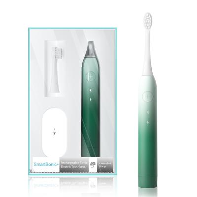 China Colorful Design USB Sonic Smart Electric Toothbrush Rechargeable 3 Leve Strength Fast Charging New For Adult for sale