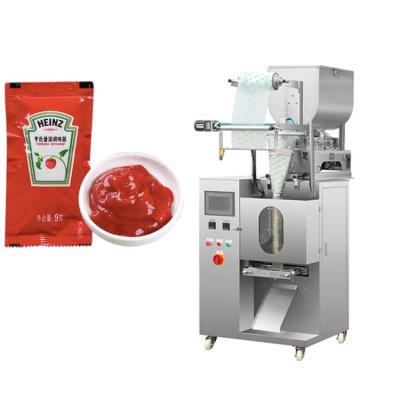 China 5-200ml Automatic Automatic Liquid Ketchup Sachet Water Liquid Sauce Packing Machine Food Milk Filling Packaging Machine for sale