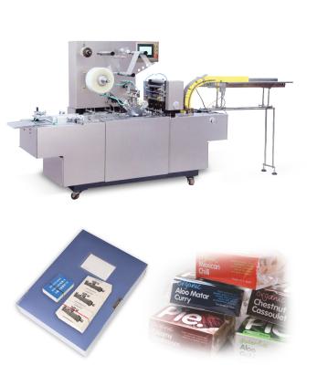 China Servo Driven Transparent 3D Food Wrapping Machine For Manual Mask Box Mobile Phone for sale