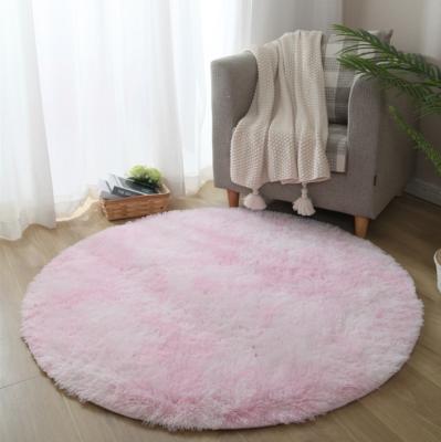 China Non-slip washable nc carpet round mat morden new style design hot sale on amazon for living room or bedroom floor rugs for sale