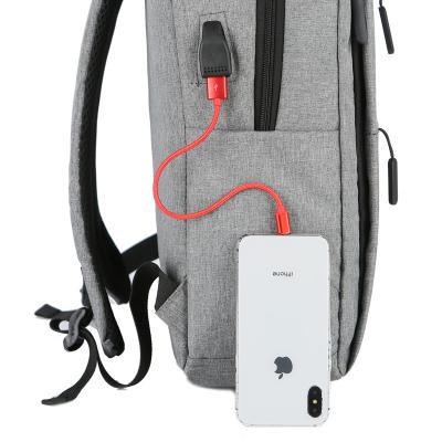 China Laptop Bag Motion Sensing Backpack For Business Casual Or With USB Charger Design Of Oxford Cloth Waterproof Computer Backpack for sale