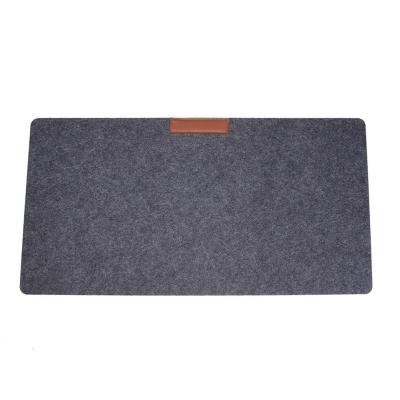 China Eco-friendly Table Mat Desk Pad With Waterproof Felt For Custom Logo For Office Or Home Or Company Gifts For Laptop Computer Hot Selling 2021 for sale